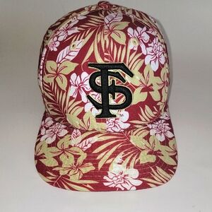 FLORIDA STATE SEMINOLES NCAA NEW ERA 39THIRTY FLEX  CAP WITH EMBROIDERED LOGO
